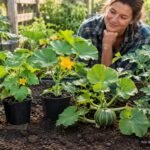 Junge Melonen- und Kürbispflanzen sowie Früchte anhand typischer Merkmale unterscheiden