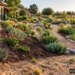 Gartenplanung nach Dürresommer mit trockenheitsverträglichen Pflanzen und Regenwassermanagement