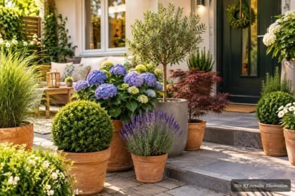 Robuste Kübelpflanzen verschönern Balkon, Terrasse und Hauseingang mit wenig Pflegeaufwand