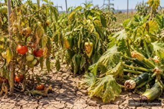 Tomaten, Paprika und Zucchini leiden im heißen, trockenen Sommer unter Wachstumsstörungen