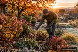 Herbstliche Gartendüngung stärkt Pflanzen für Winter und kräftigen Austrieb im Frühjahr