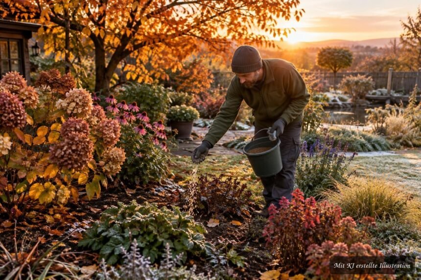 Wann sollte man den Garten im Herbst düngen? Herbstliche Gartendüngung stärkt Pflanzen für Winter und kräftigen Austrieb im Frühjahr