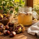 Rosskastanien als ökologisches Waschmittel und natürliche Pflanzenpflege im Herbst